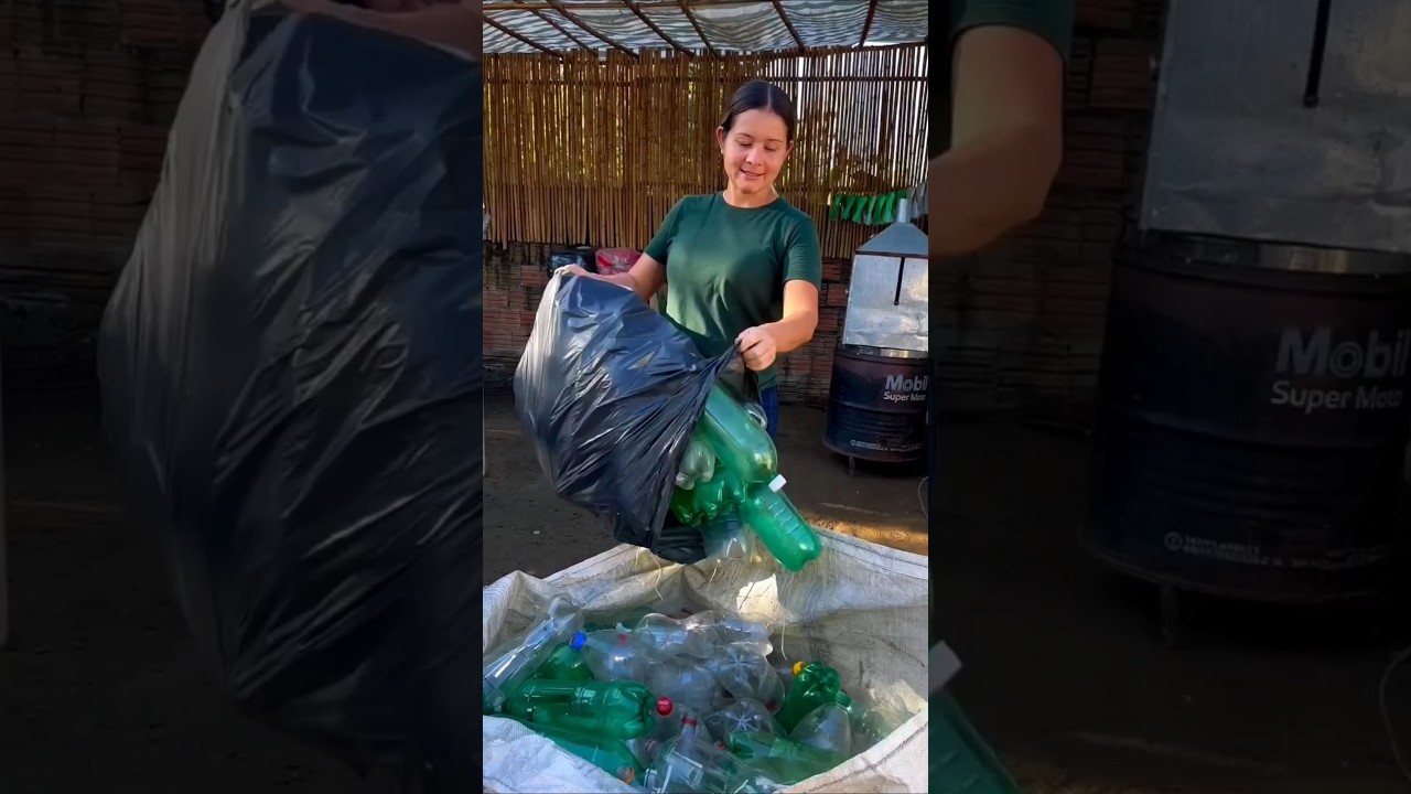 Reciclar Botellas de Pl&aacute;stico En Cosas &Uacute;tiles #reciclaje #curiosidades #sabiasque