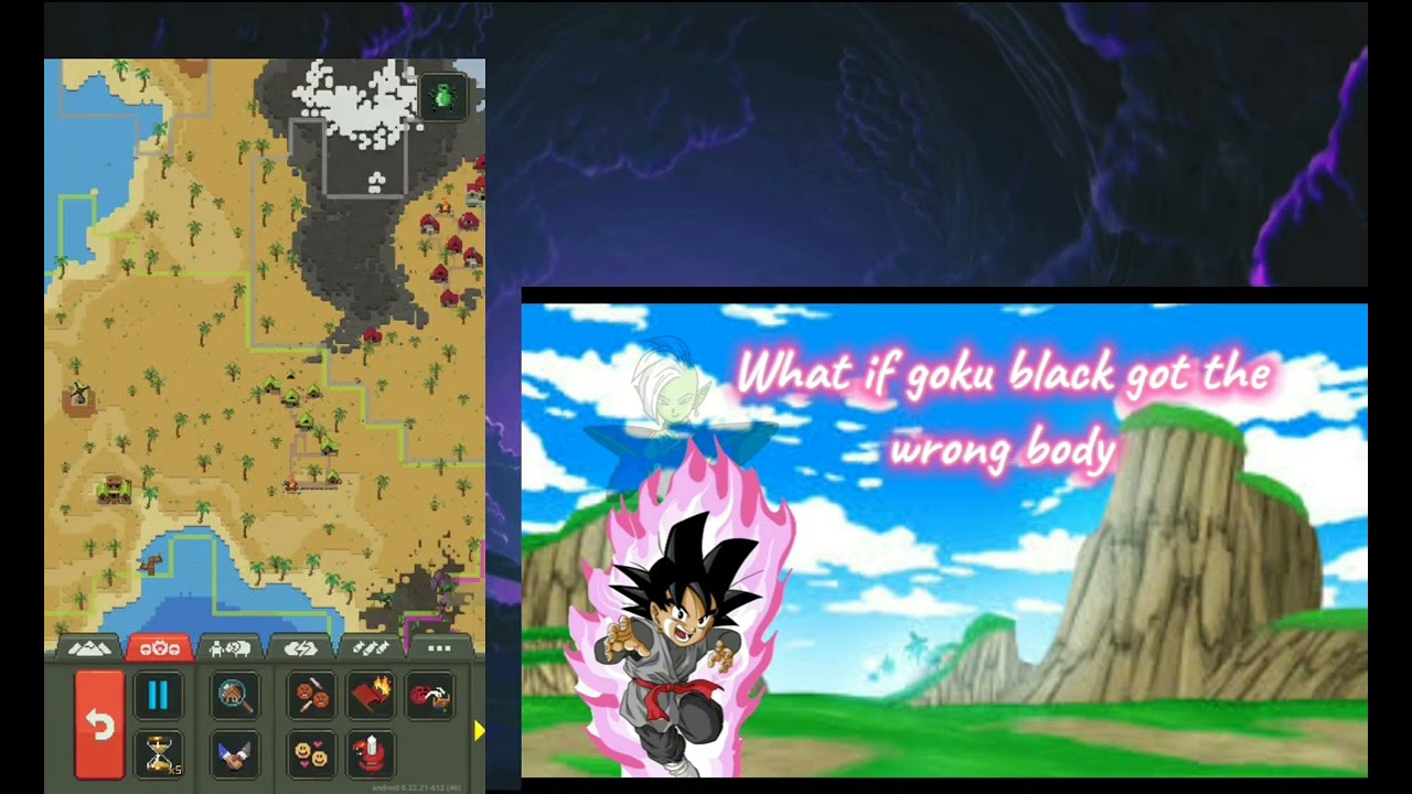 What if goku black got the wrong body pt1