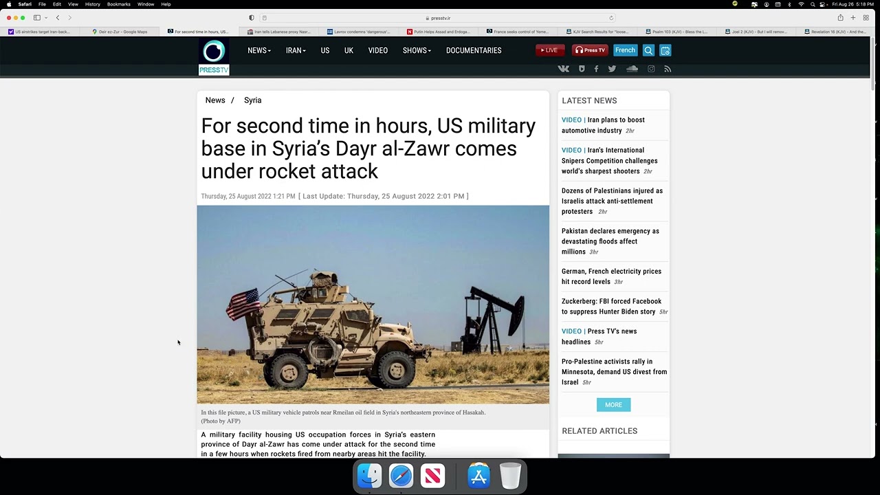 The Euphrates River is Hot With Conflict: The Lord Is Commanding His Angels To Get WW3 Ready!