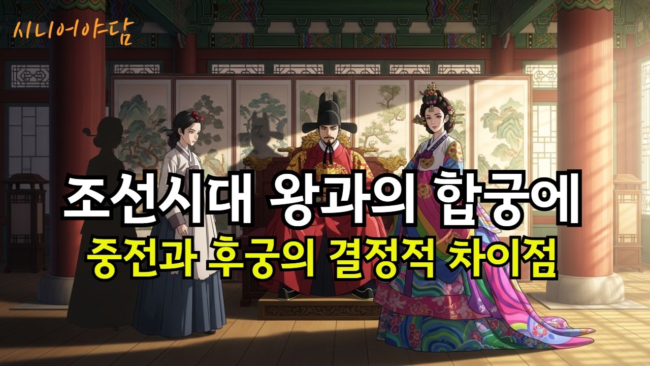 조선시대 왕과의 합궁에 중전과 후궁의 결정적 차이점 l 조선야담 l 야담 l 야화 l 옛날이야기 l 시니어사연 l 오디오북