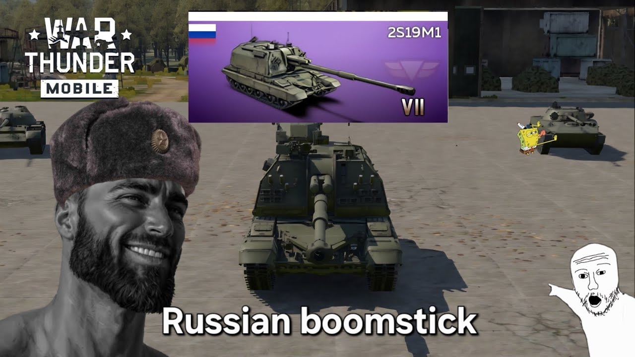 2S19M1 ASMR - War Thunder Mobile 
