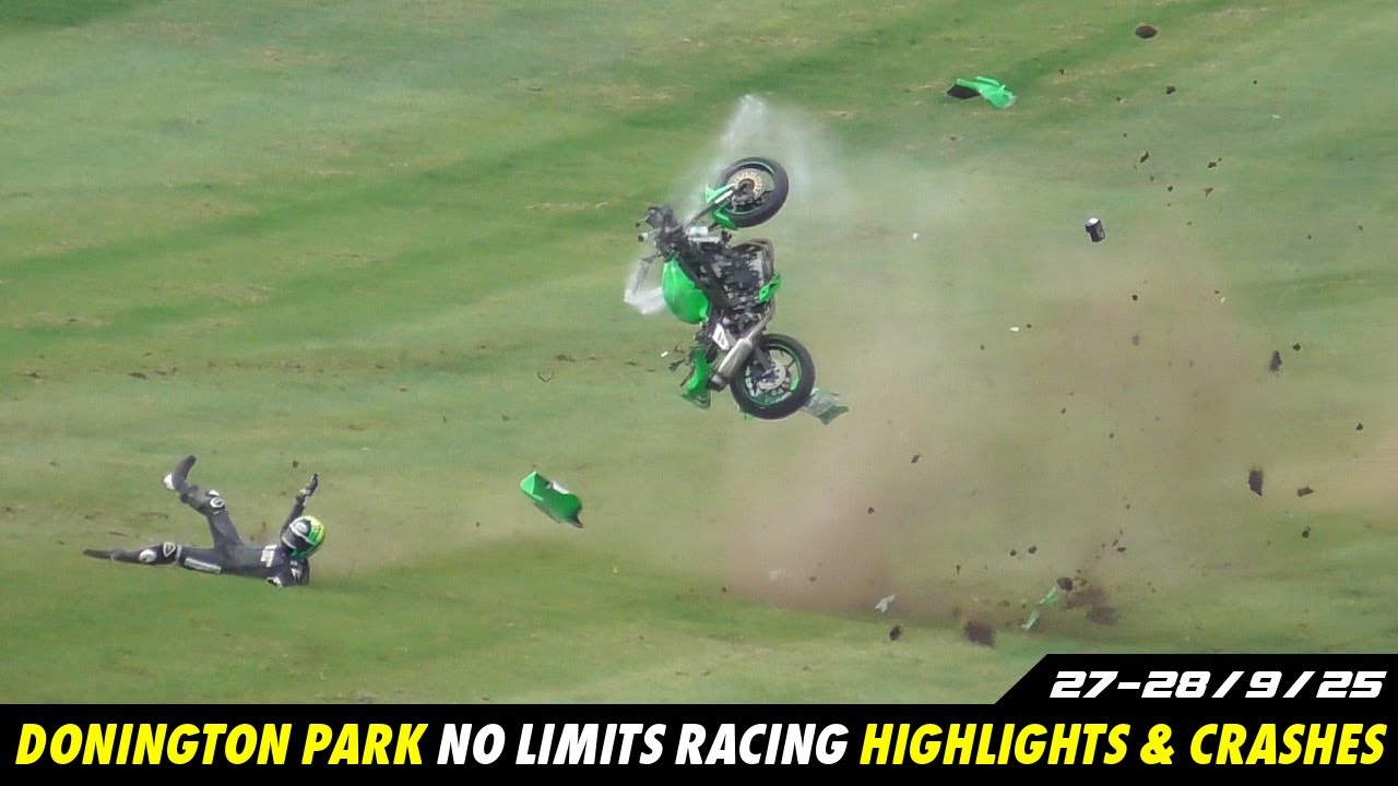 Donington Park Crashes/Highlights, No Limits Racing, 27 - 28/9/25