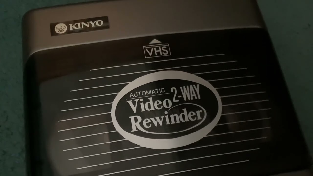 Rewinding VHS Tape 