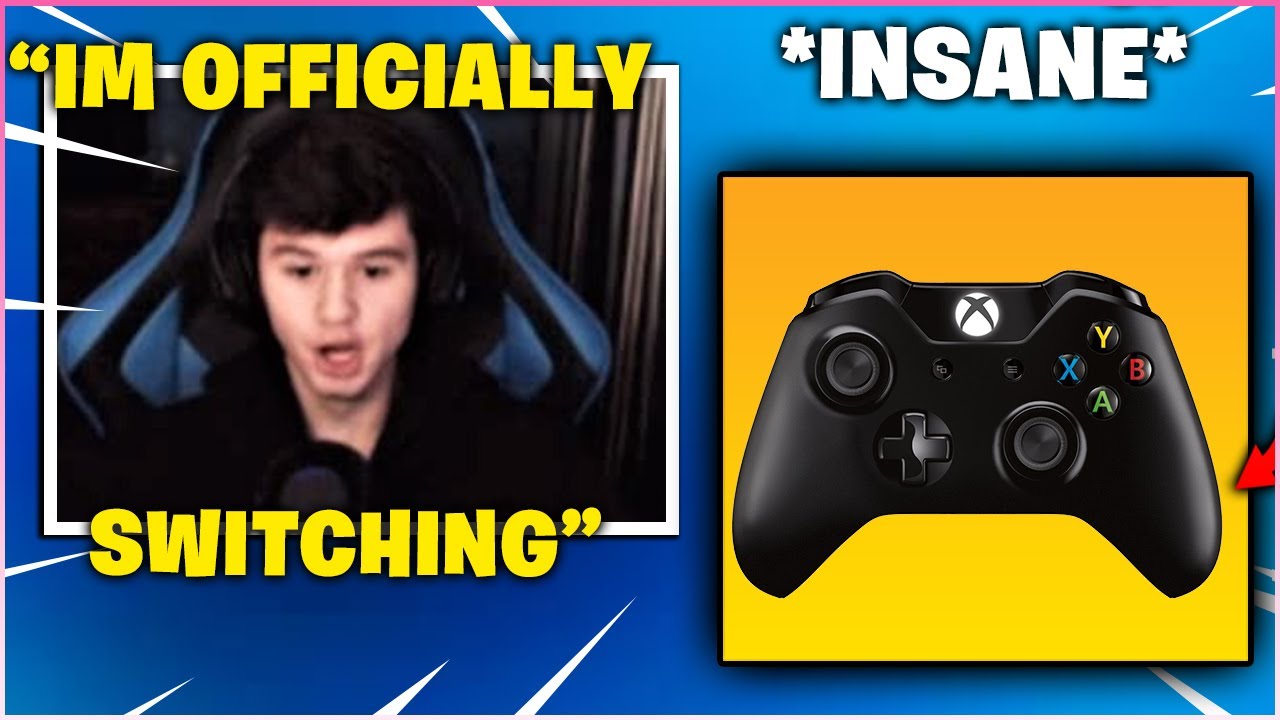 BUGHA *FREAKS* OUT After Playing On CONTROLLER For The First Time In Fortnite Chapter 2!
