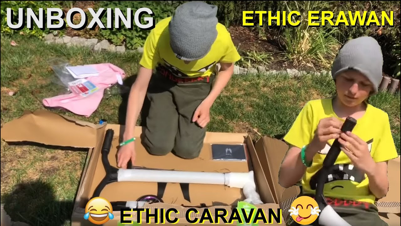 UNBOXING NOWEJ HULAJNOGI