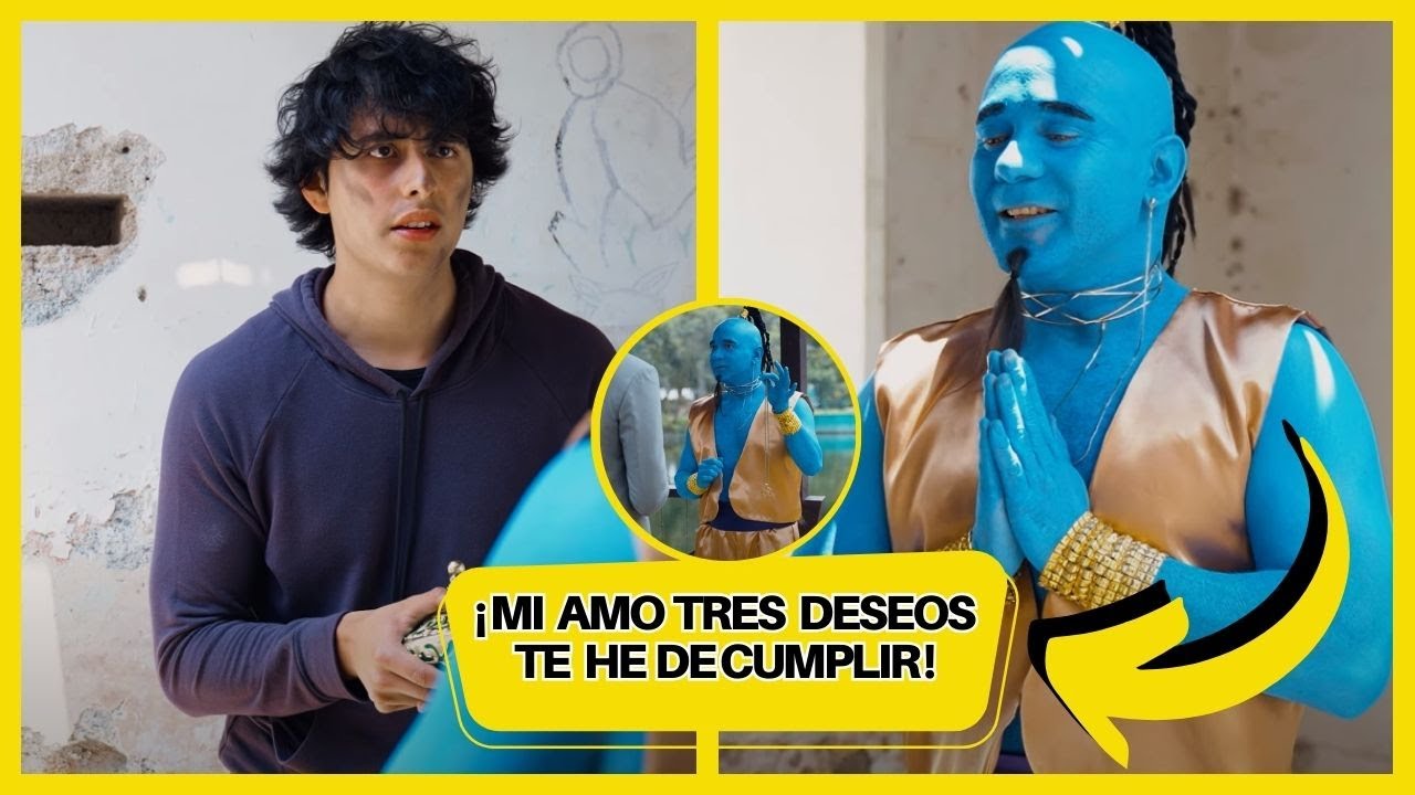 Se le apareció el genio de la lampara a este joven l4dro, y le cumplió este deseo. #reflexion