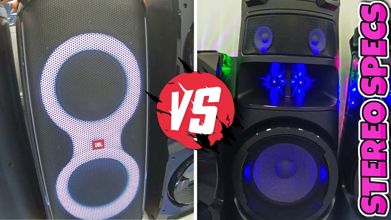 SONY MHC V83D VS JBL PARTYBOX 710 SUPREME BASS BATTLE