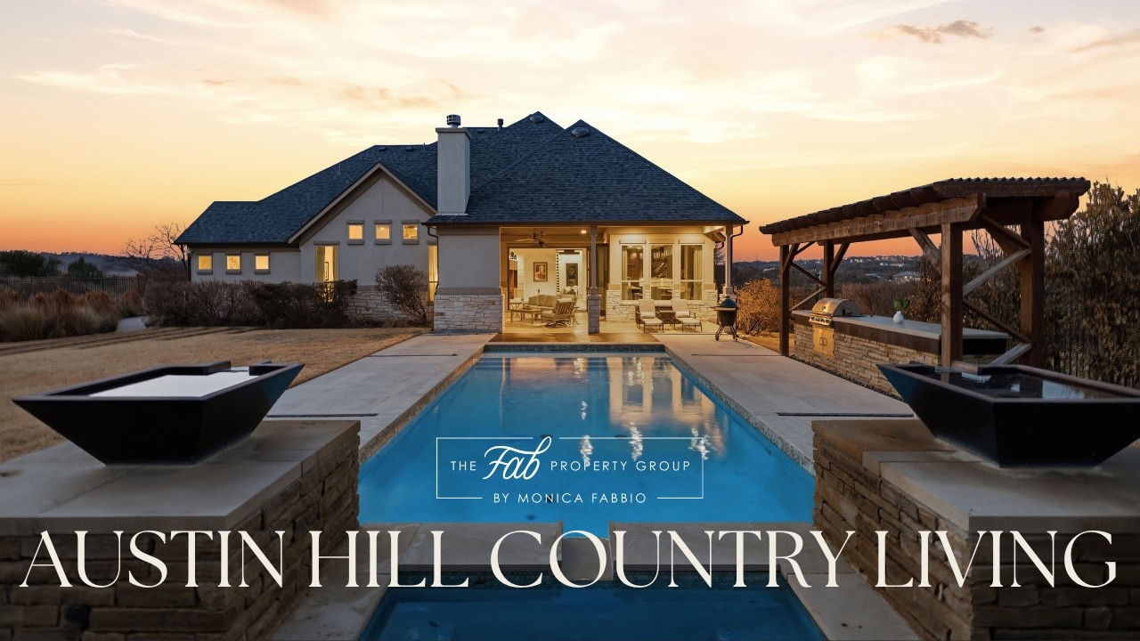 18101 Vistancia Drive | Lake Travis ISD Hilltop Warm Contemporary