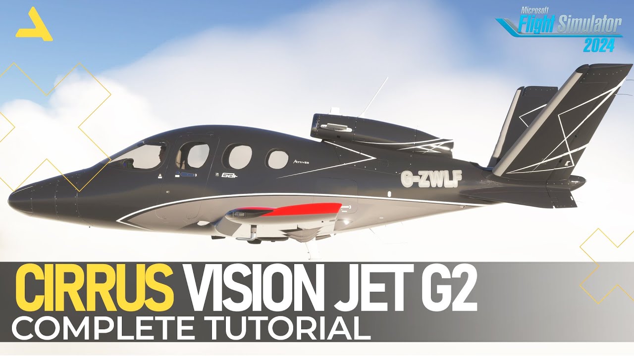 Complete Tutorial of Cirrus Vision Jet G2 for MSFS 2024 | A Beginners Guide