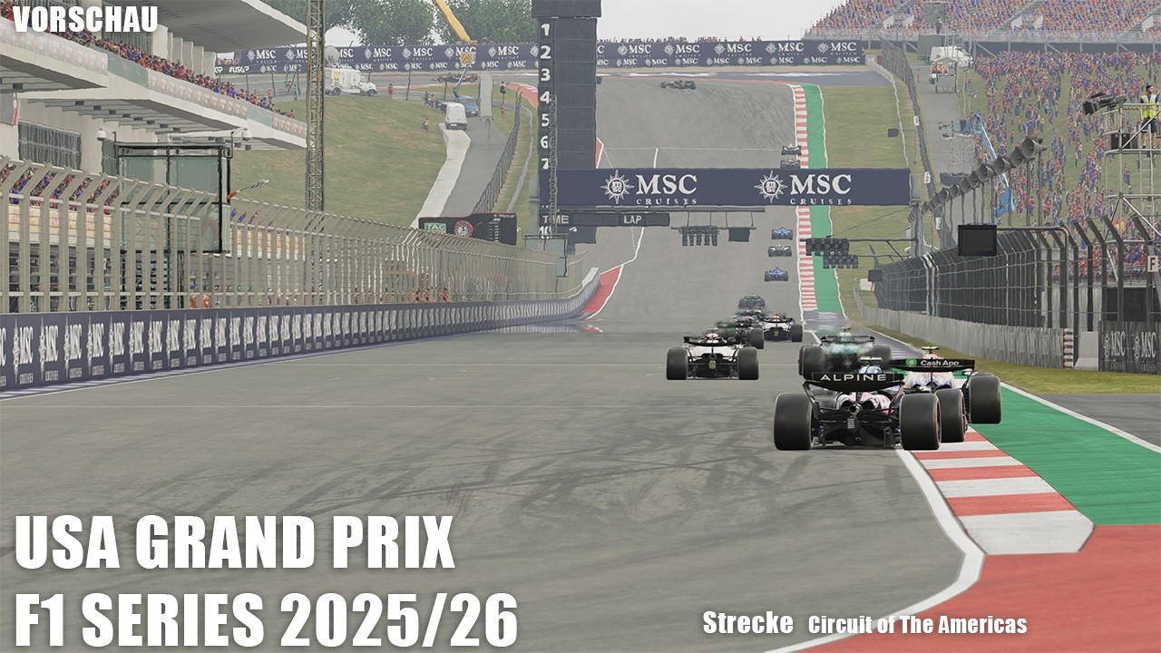 F1 SERIES 2025/26: USA GRAND PRIX (HIGHLIGHTS)