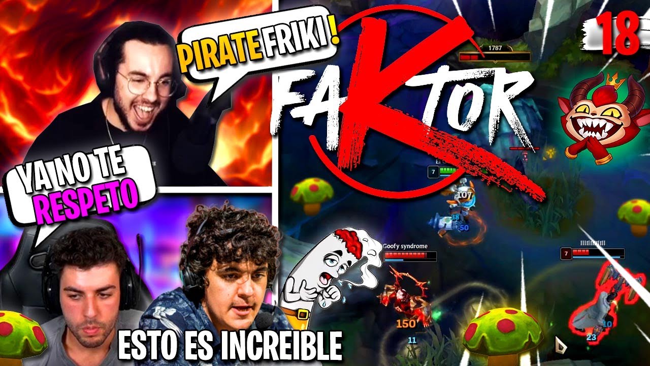 FACTOR K vs FACTOR C: EL PERDEDOR se queda con SHIRO 😖 | Send0o