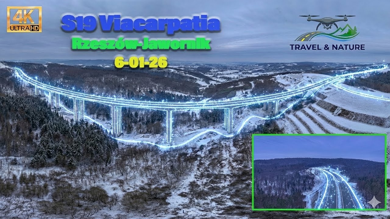 Budowa #S19 #Babica #Jawornik #Karpatka #viacarpatia Żarnowa Krótka wizyta zimowa