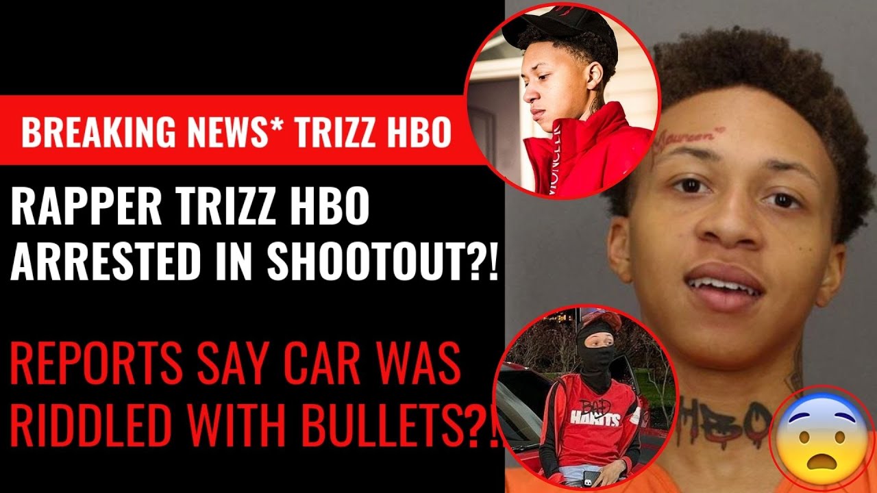 Breaking News!! NJ Rapper Trizz HBO Arrested After Shootout!! Reports Say Car  Riddled With Shots?!