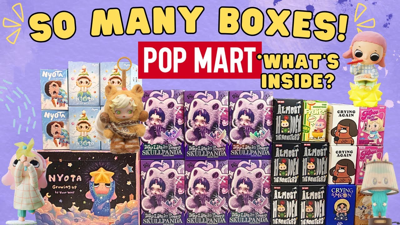 I Found a Secret! 🤯 Mega Random Pop Mart Unboxing
