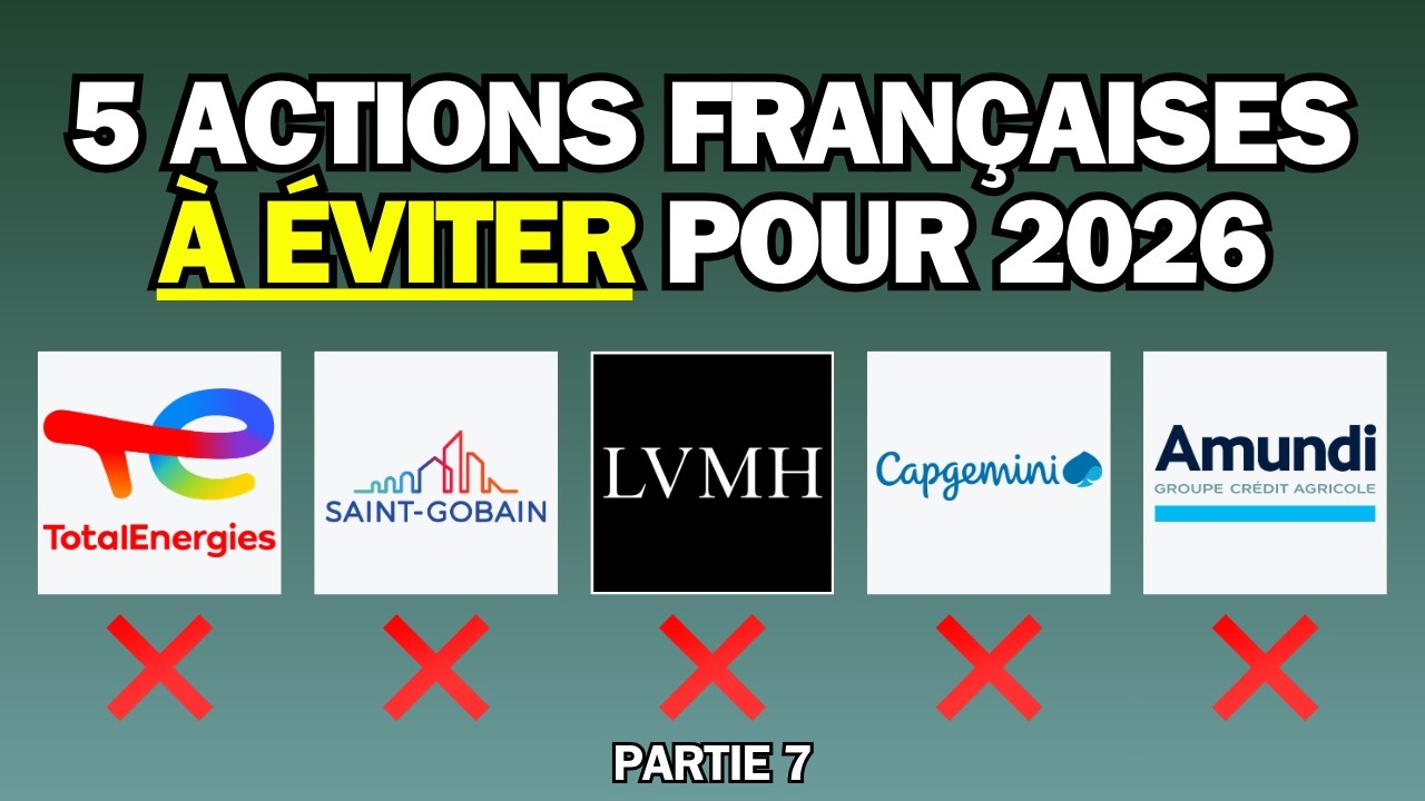 5 Actions à FUIR absolument en 2026 | (partie 7)