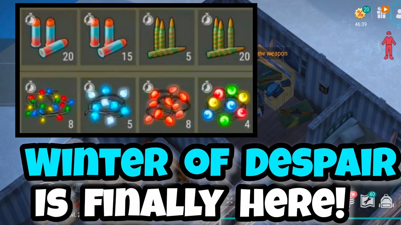 WINTER OF DESPAIR is finally here! l More rewards and items l Last day on earth Earth