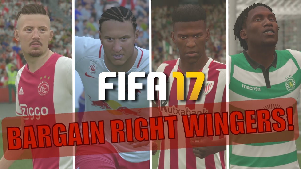 TOP 20 BARGAIN RIGHT WINGERS | FIFA 17 Career Mode