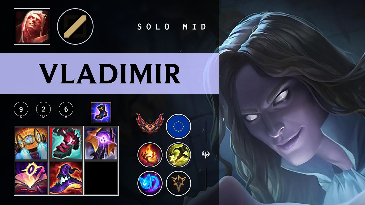 Vladimir Mid vs Katarina - EUW Grandmaster Patch 26.03