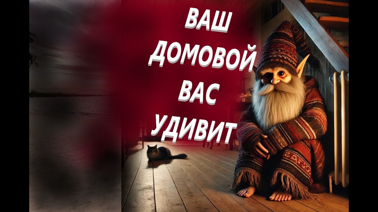 ВАШ ДОМОВОЙ ВАС УДИВИТ,ЧТО ОН ХОЧЕТ ВАМ СООБЩИТЬ ?!