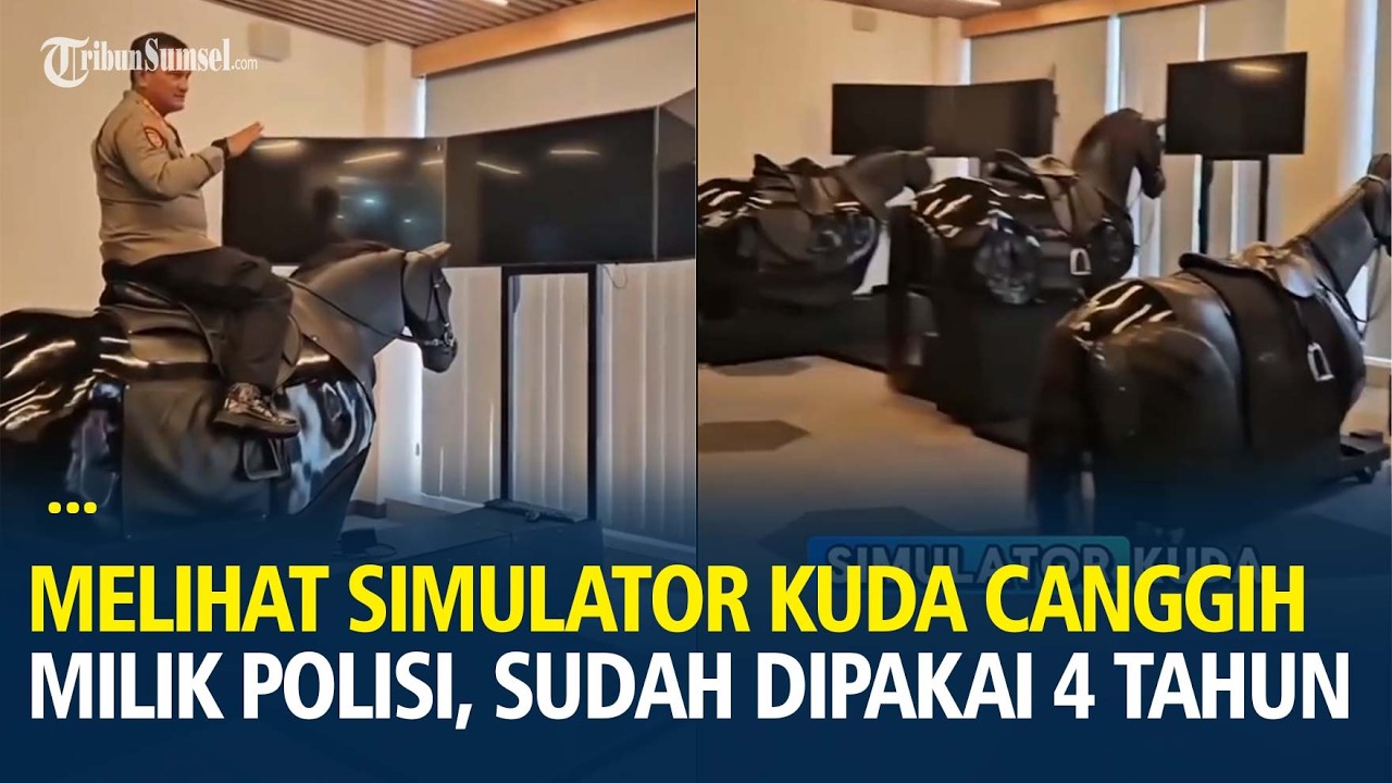 Melihat Simulator Kuda Canggih Milik Polisi, Sudah Dipakai 4 Tahun