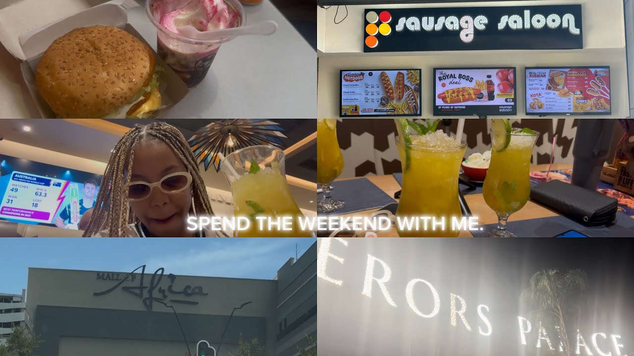 SPEND THE WEEKEND WITH ME | EMPERORS | SHOPPING | MALL OF AFRICA | SPUR