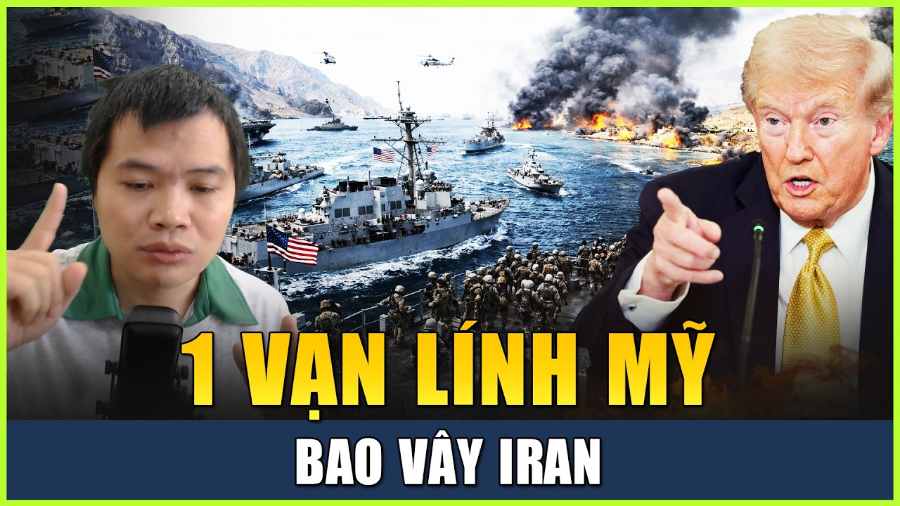 Live 15-4 (Tối): 10.000 L&iacute;nh Hải Qu&acirc;n Mỹ Bao V&acirc;y V&ugrave;ng Biển Ph&iacute;a Nam Iran, Cảng Iran T&ecirc; Liệt