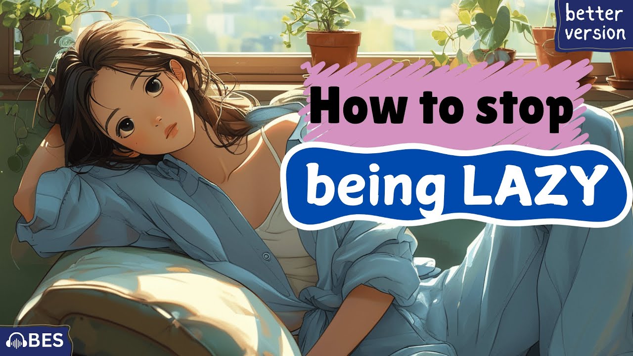 How to STOP being LAZY - Super SIMPLE tips for BIG results | 🎙️ Learn English Podcast