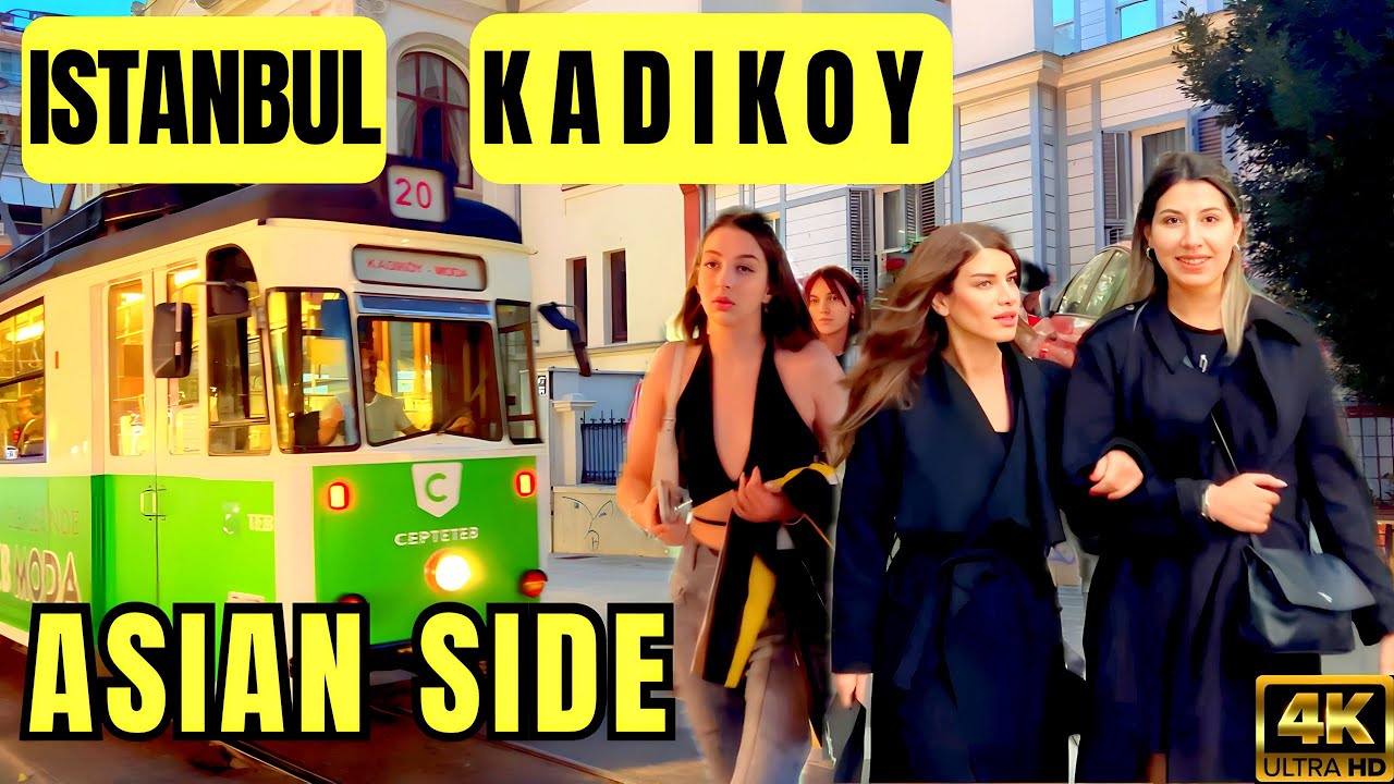 🇹🇷 Turkey Istanbul Kadikoy Bahariye Street 4K