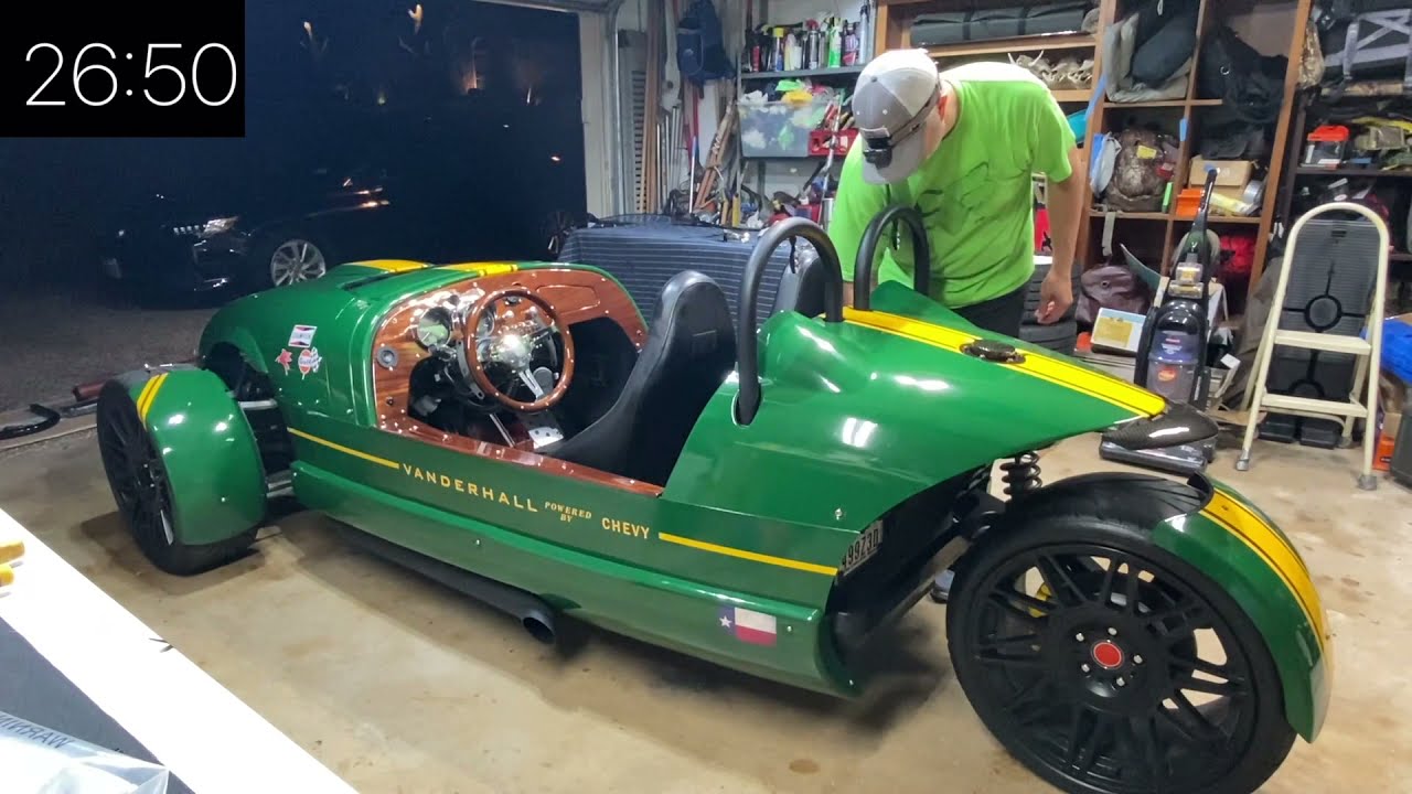 Vanderhall Speedster Conversion - 2018 Speedster to Venice   HD 1080p