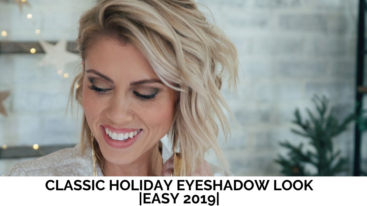 Classic Holiday Makeup Tutorial [EASY 2019]