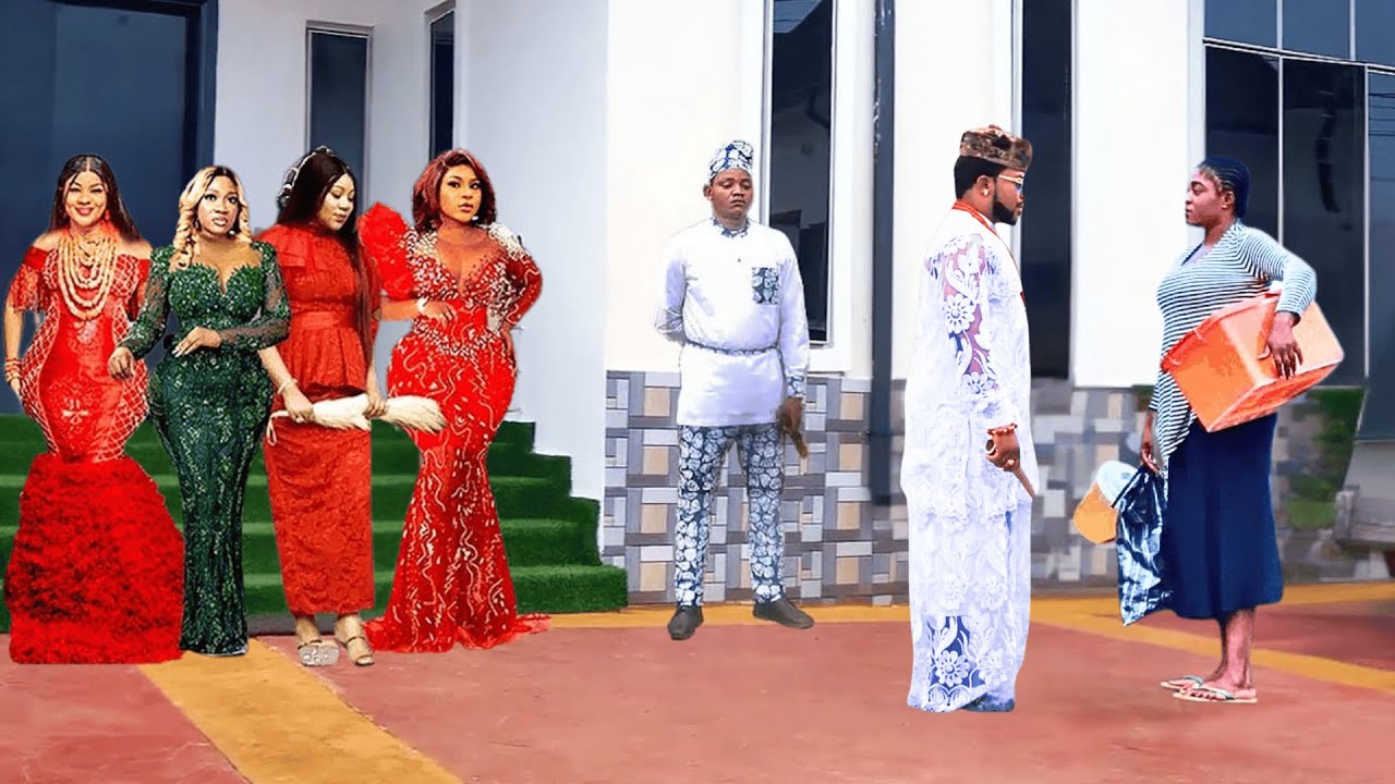 How The Prince Chose The Poor Food Seller As HIs Wife After Tasting Her Food | Nigerian Movie