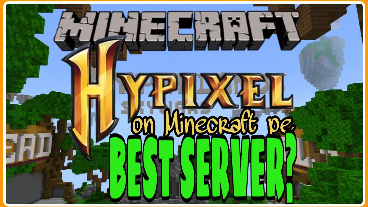 Hypixel in Minecraft Pocket/Bedrock Edition! | Hyperlands | Server Review