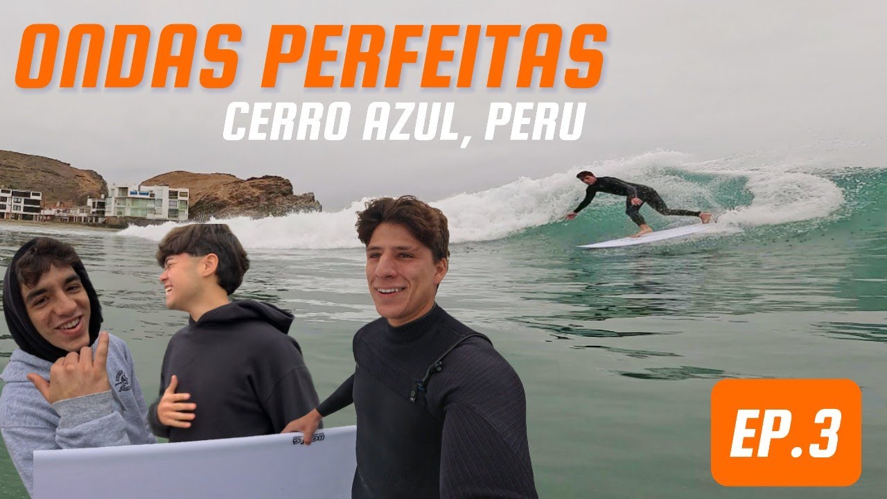 PRANCHA NOVA + ESQUERDAS CLÁSSICAS em Cerro Azul | PERU (Ep. 3)
