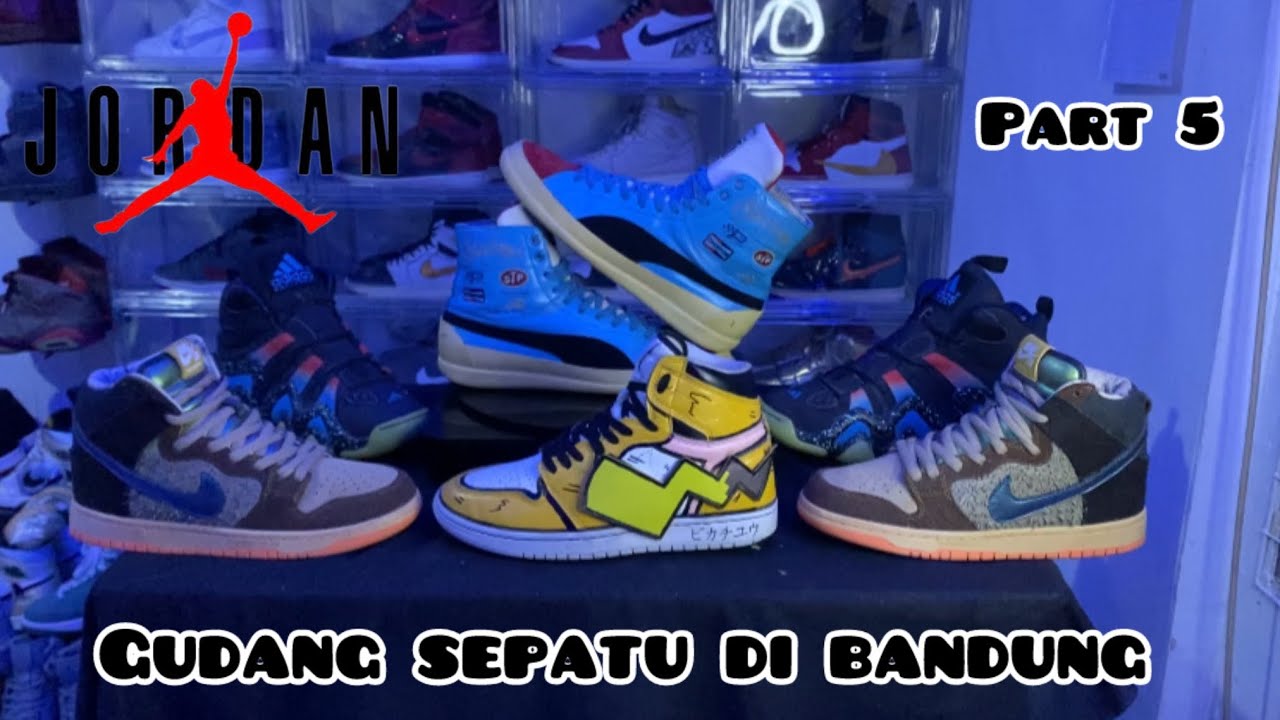Thirft sepatu di kota bandung , surganya sepatu second ( part 5 )