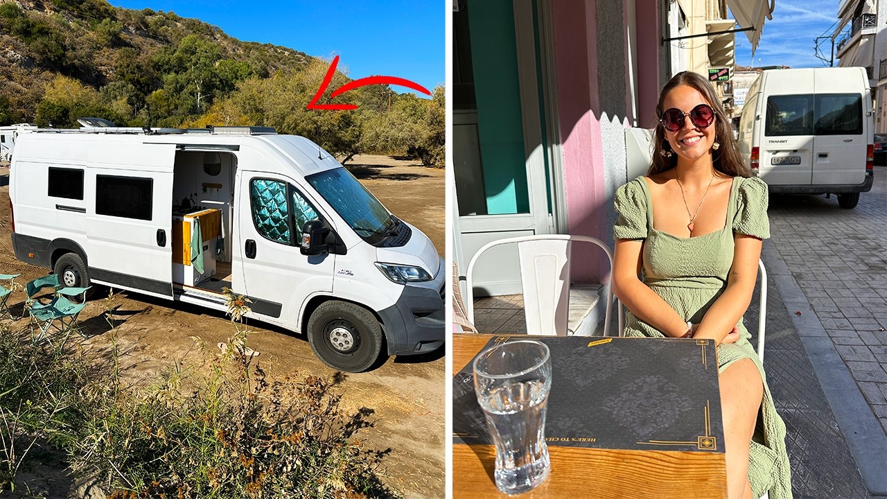 TOHLE jsme v ŘECKU NEČEKALI! ÚDOLÍ plné VODOPÁDŮ! 😮 [vanlife]