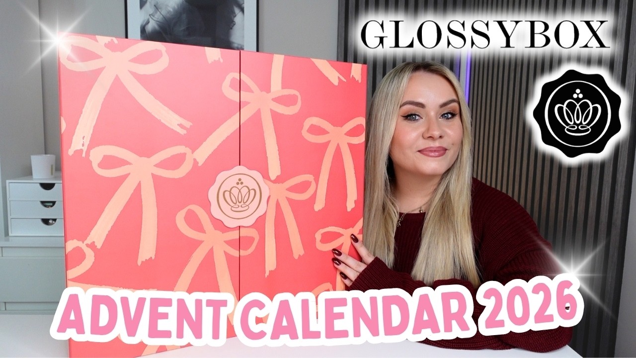 GLOSSYBOX ADVENT CALENDAR 2026 UNBOXING & REVIEW 🎀 AD | MISS BOUX