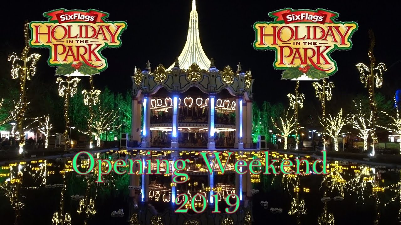 Открытие фестиваля «Holiday In The Park» (2019) в Six Flags Great America