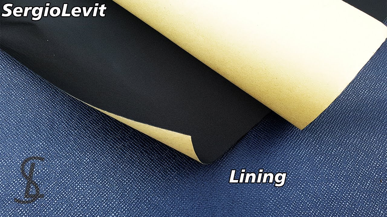 Самоклеящийся подклад для кожи/self adhesive leather lining