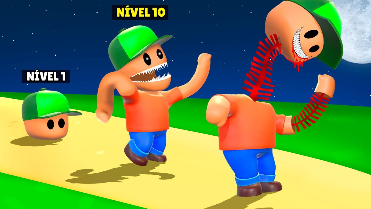 Stumble Guys mas o PARASITA está EVOLUINDO…