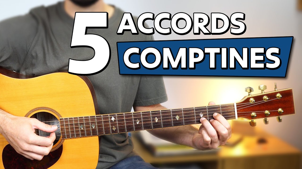 Le secret de toutes les chansons grâce... à 5 comptines ! Tuto guitare