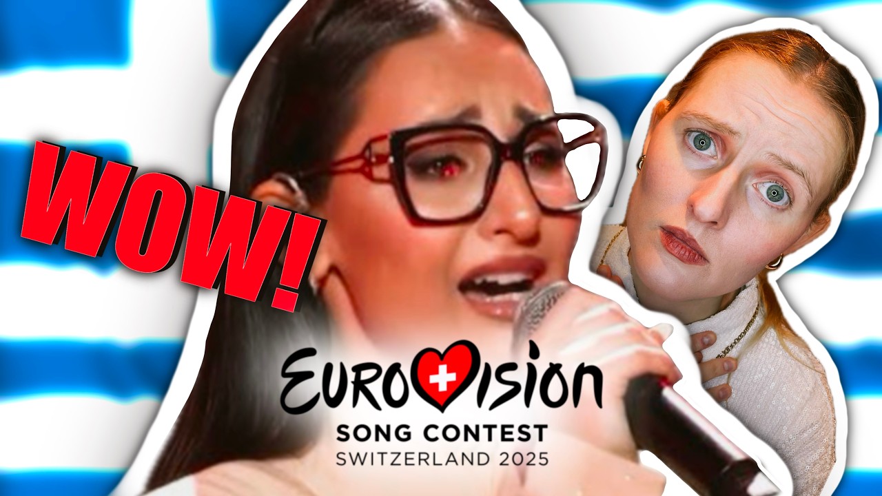 LET'S REACT TO GREECE FOR EUROVISION 2025!🇬🇷 KLAVDIA – ASTEROMATA | Live Performance Rating