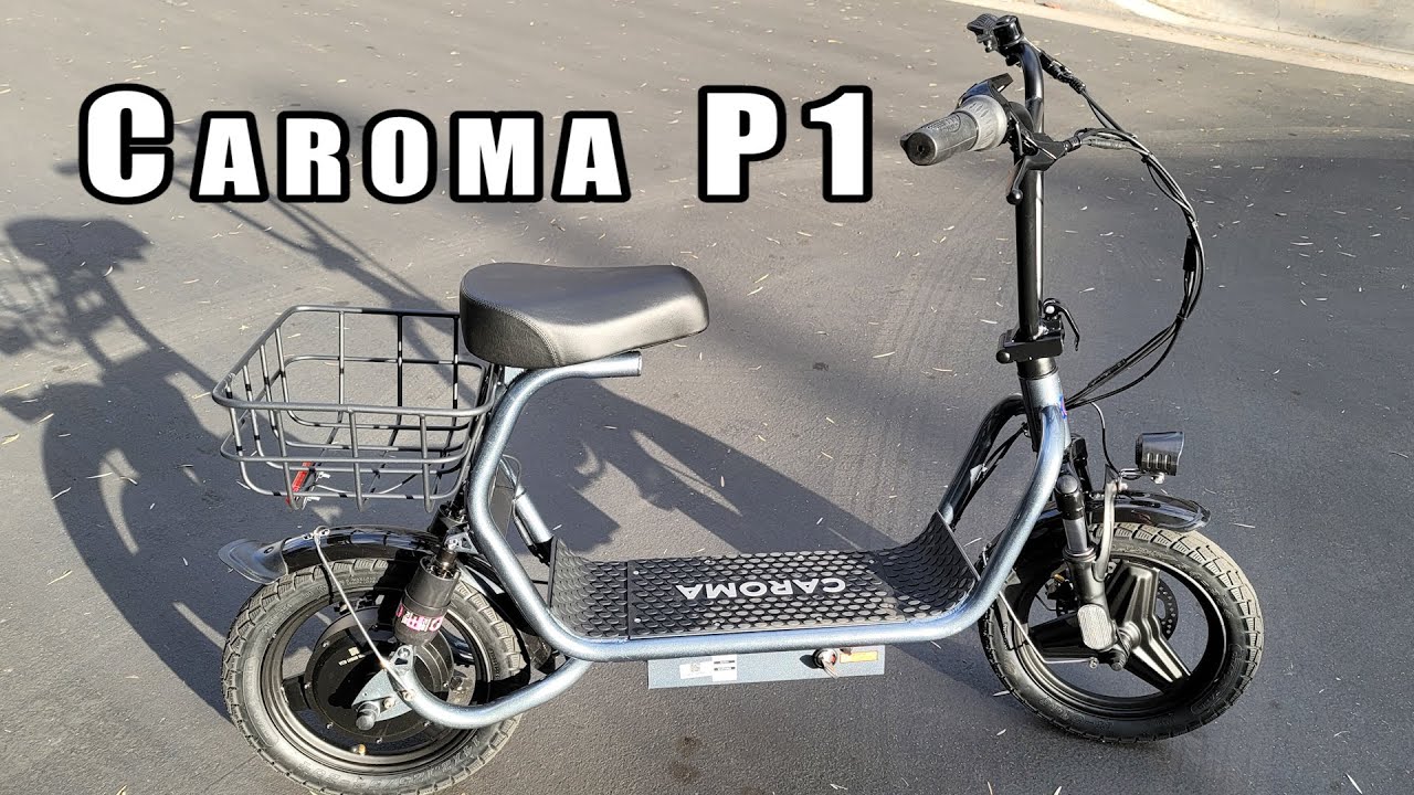 The $299 GREAT VALUE | Caroma P1 Seated Electric Scooter 🛵