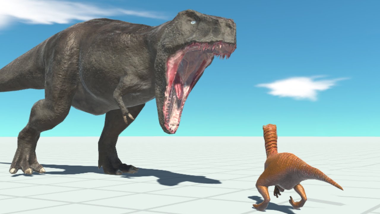 DARK T-REX vs EVERY UNIT - Animal Revolt Battle Simulator
