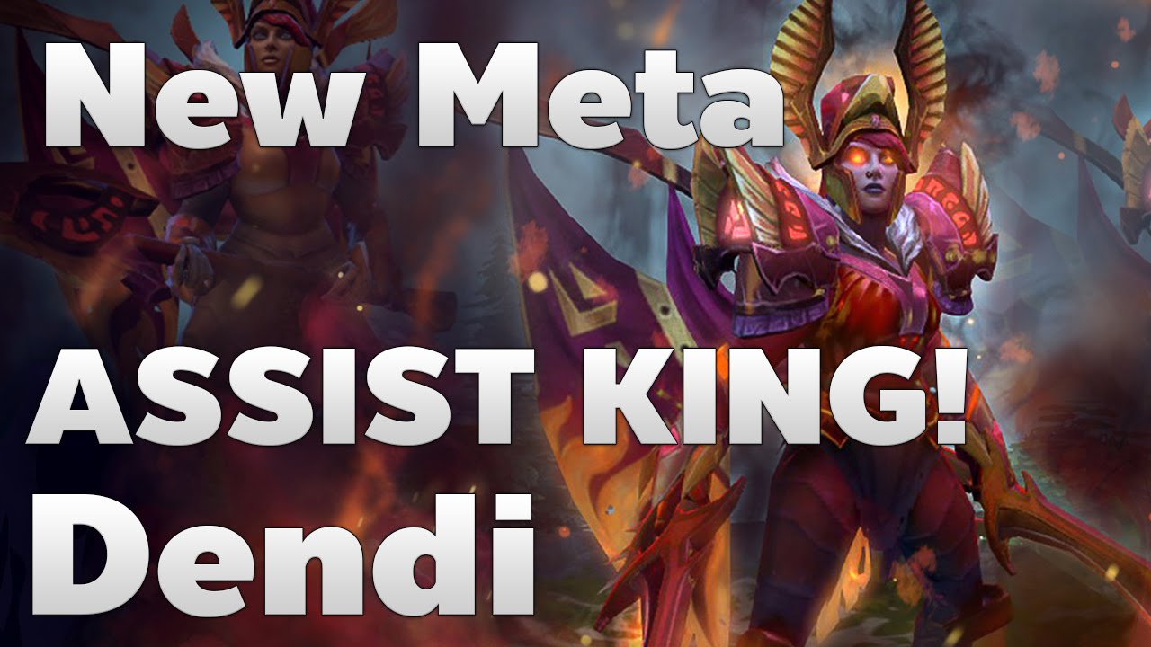 Dendi Play Legion Commander Mid! New Meta ASSIST KING! - Dota 2 RedArchon