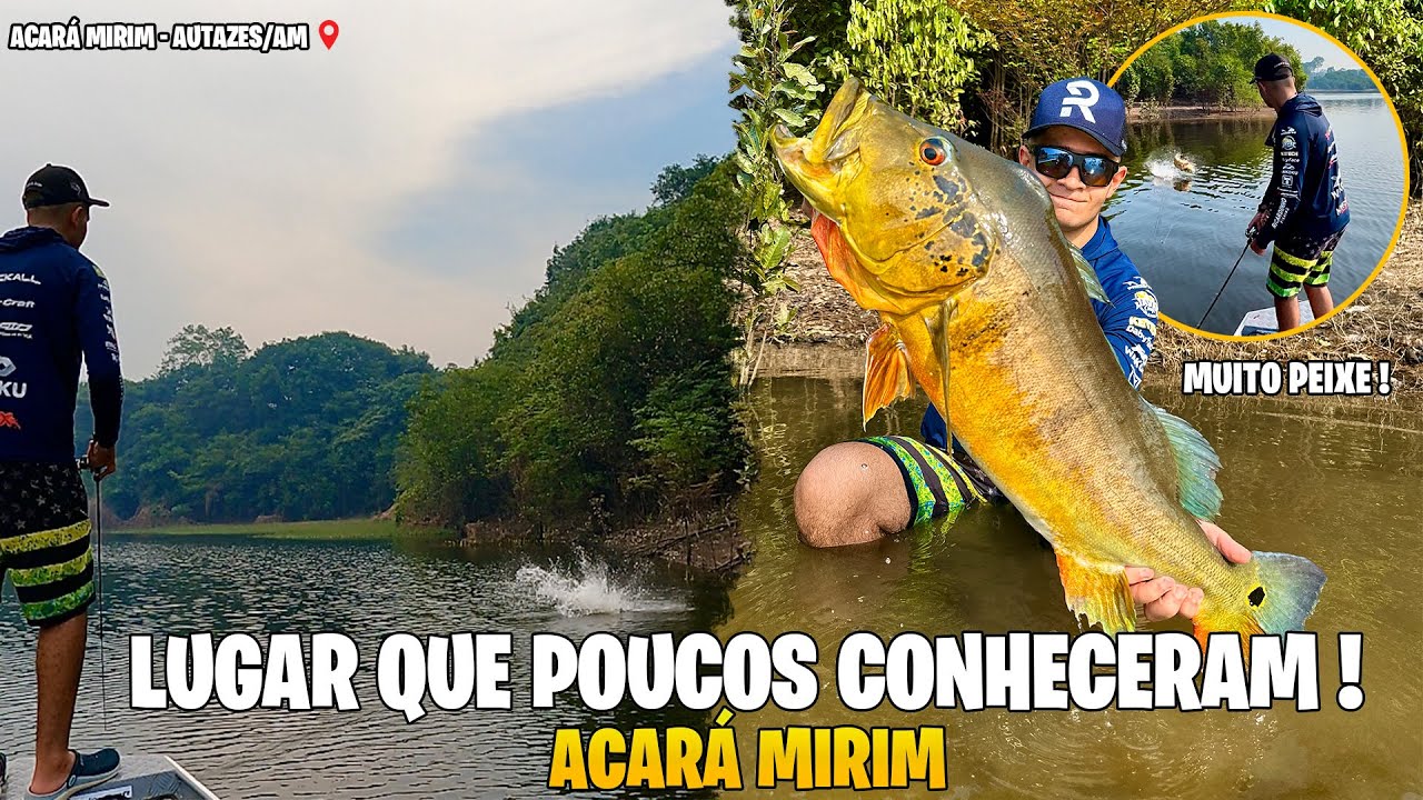 LUGAR SINISTRO NA AMAZÔNIA ! MOSTRAMOS TUDO | ACARÁ MIRIM - EPISÓDIO 1
