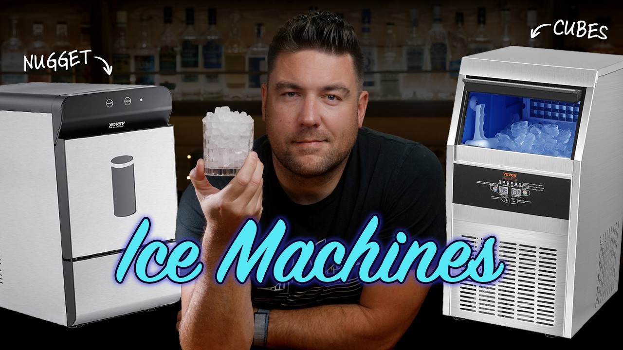 The BEST ice makers for cocktails 🧊