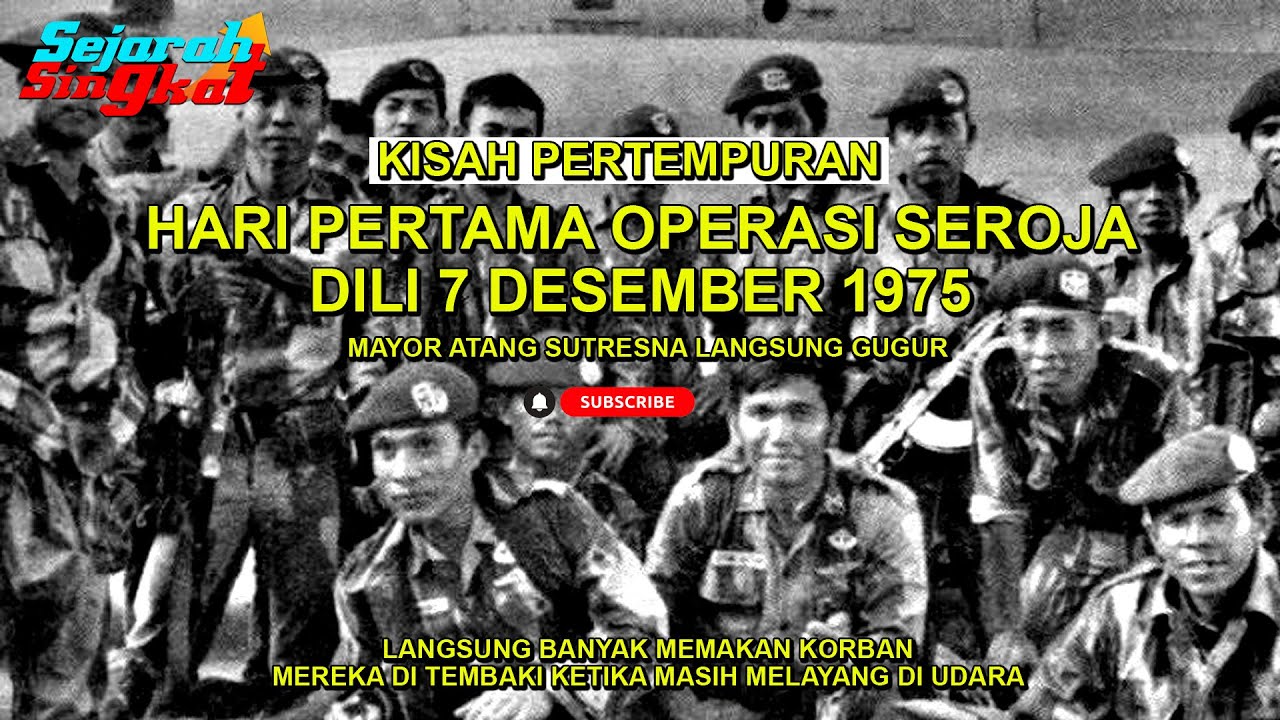 Kisah Mencekam Pertempuran Hari Pertama Kopassus Merebut Dili Timor-Timur, Banyak Jatuh Korban !