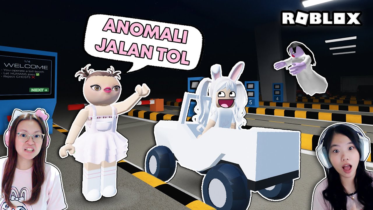 Jaga Jalan Tol di Malam Hari Bareng Lenlen?!! [Roblox Indonesia]
