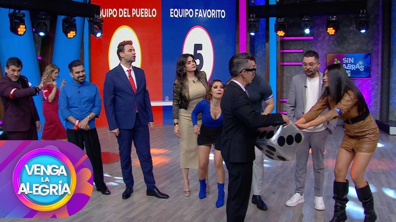 ¡Ninguno de los dos equipos quiso dejar ir el triunfo del Sin Palabras! | Venga La Alegría