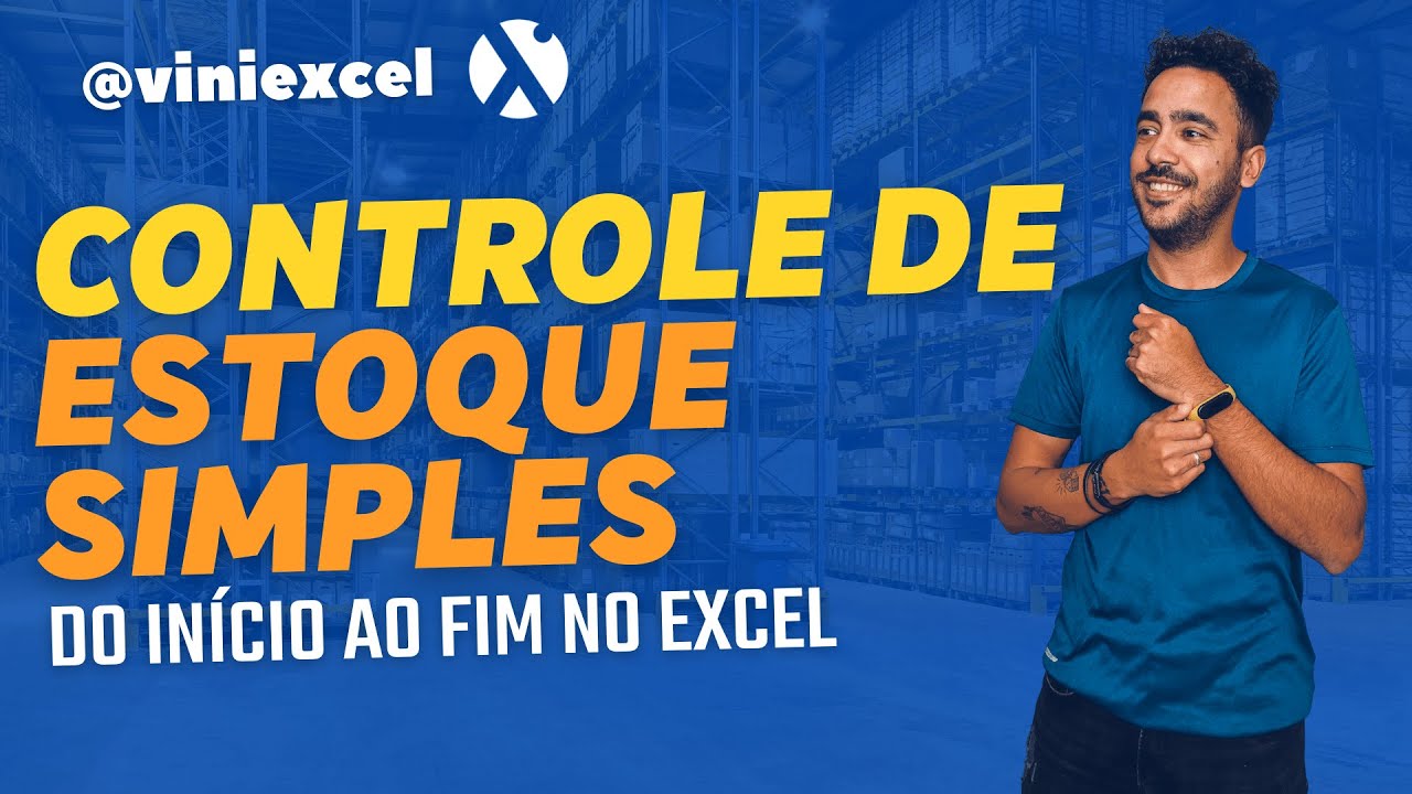 Planilha de ESTOQUE SIMPLES e automática no Excel